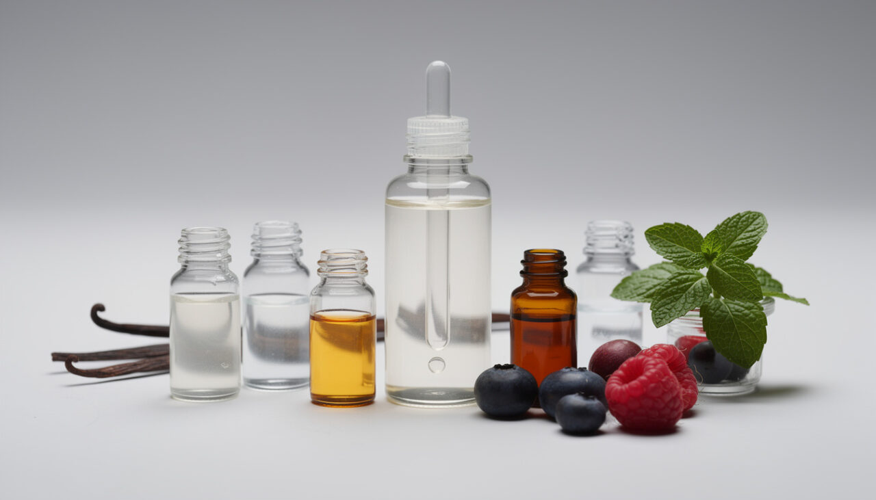 découvrez les ingrédients essentiels de votre e-liquide pour cigarette électronique et comprenez la composition de vos produits de vapotage.