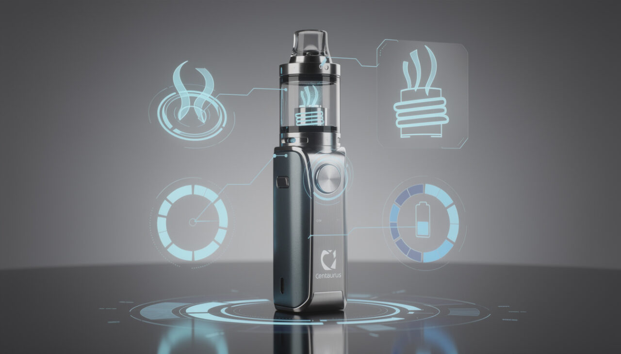 découvrez les caractéristiques et performances de la cigarette électronique centaurus, alliant technologie avancée et design ergonomique pour une expérience de vape optimale.