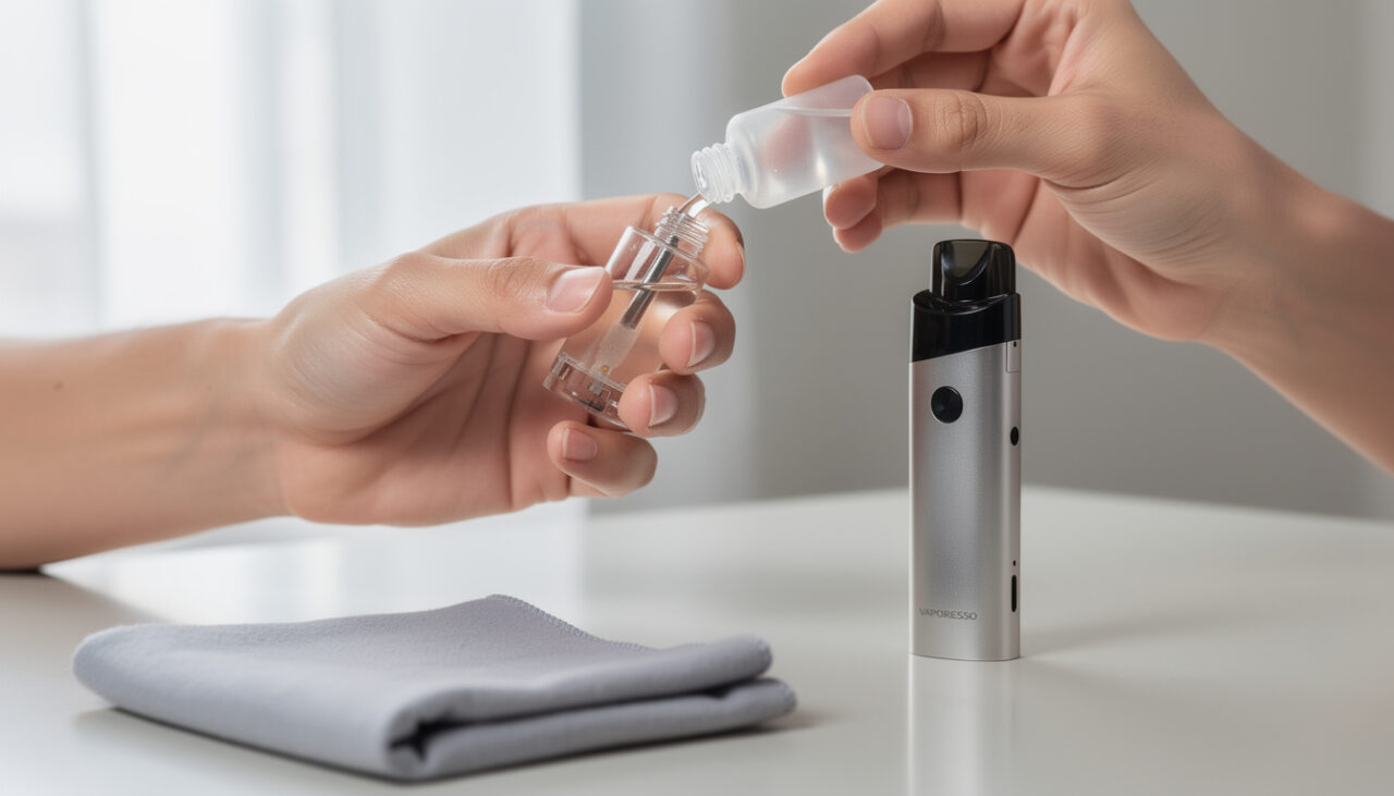 découvrez comment remplir une cigarette électronique vaporesso étape par étape, éviter les fuites et profiter pleinement de votre appareil.